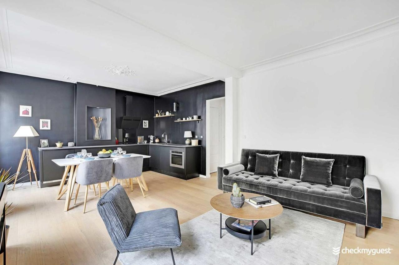 פריז Elegant Apartment - 1Br-4P - Les Batignolles מראה חיצוני תמונה