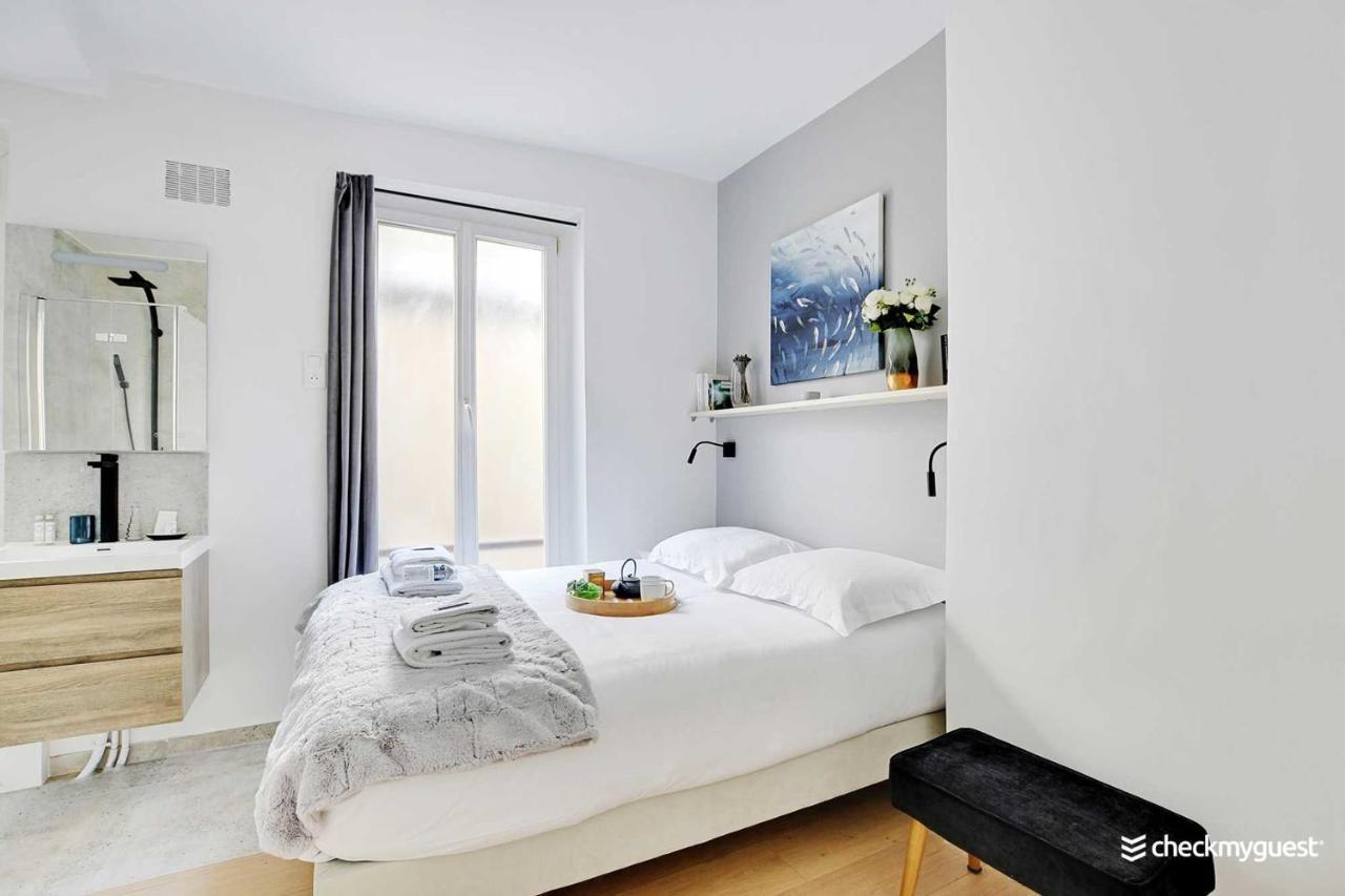 פריז Elegant Apartment - 1Br-4P - Les Batignolles מראה חיצוני תמונה
